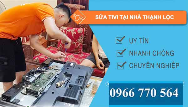 sửa tivi tại nhà thạnh lộc