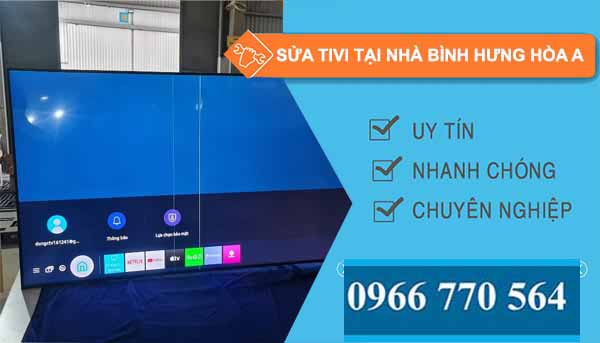 thợ sửa tivi tại nhà bình hưng hòa a