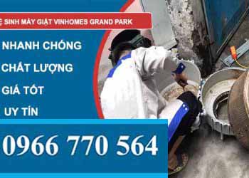 Vệ sinh máy giặt Vinhomes Grand Park