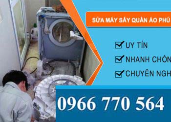 Thợ Sửa Máy Sấy Quần Áo Phú Thọ