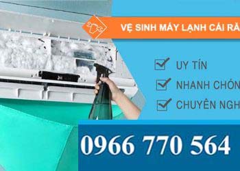 dịch vụ vệ sinh máy lạnh cái răng