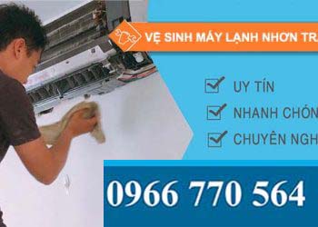 dịch vụ vệ sinh máy lạnh nhơn trạch