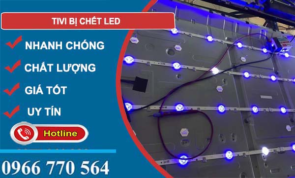 khắc phục tivi bị chết led
