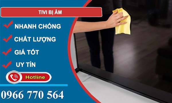 nguyên nhân tivi bị ẩm