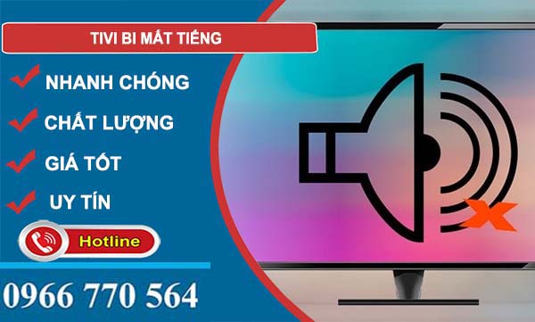 nguyên nhân tivi bị mất tiếng