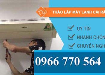 thợ tháo lắp máy lạnh cái răng