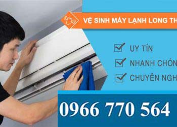 thợ vệ sinh máy lạnh long thành