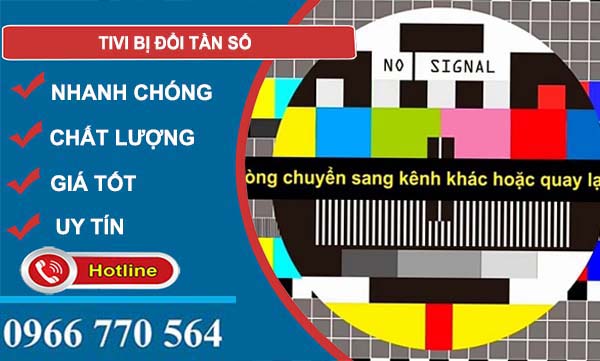 tivi bị đổi tần số