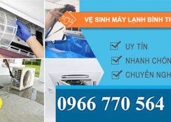 vệ sinh máy lạnh bình thủy
