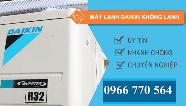 máy lạnh daikin không lạnh