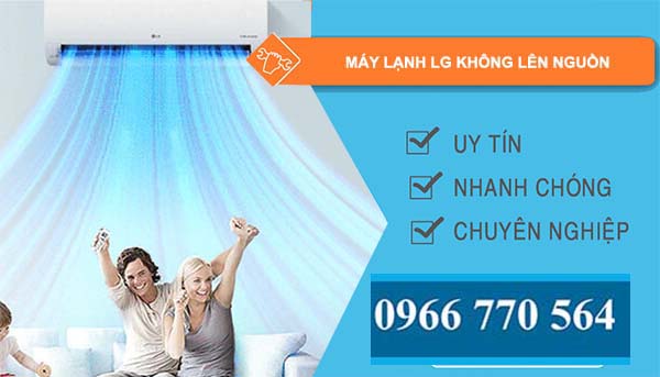 máy lạnh lg không lên nguồn