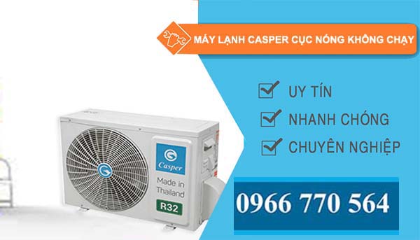 nguyên nhân máy lạnh casper cục nóng không chạy