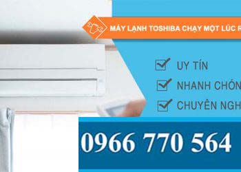 nguyên nhân máy lạnh toshiba chạy một lúc rồi tắt