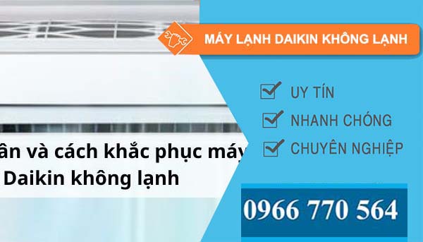 sửa máy lạnh daikin không lạnh