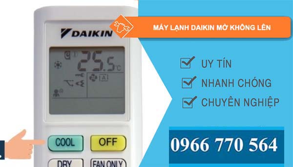 sửa máy lạnh daikin mở không lên
