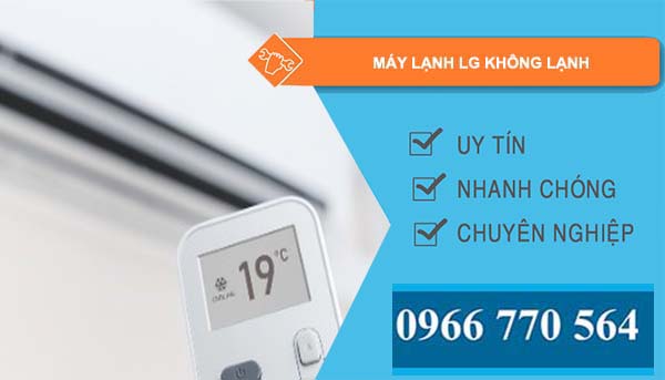 sửa máy lạnh lg không lạnh