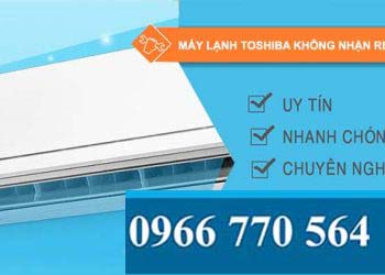 sửa máy lạnh toshiba không nhận remote