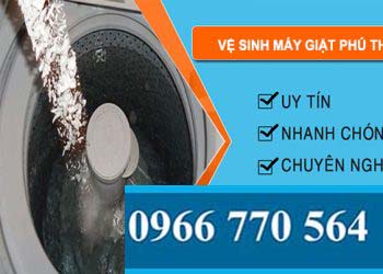 thợ Vệ Sinh Máy Giặt Phú Thọ