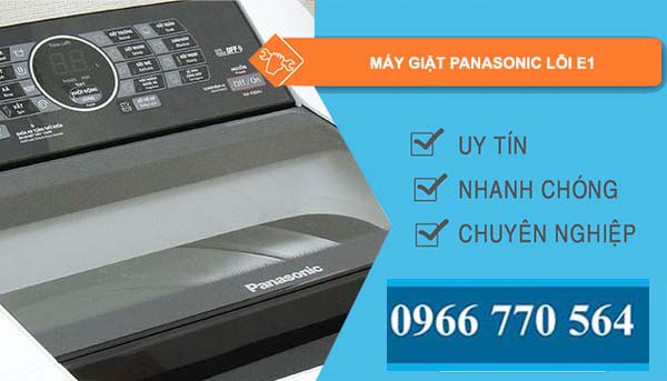 máy giặt panasonic lỗi e1