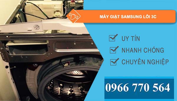 máy giặt samsung lỗi 3c