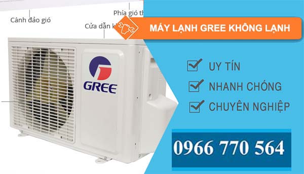 máy lạnh gree không lạnh