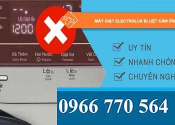 nguyên nhân máy giặt electrolux bị liệt cảm ứng