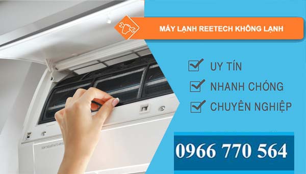 nguyên nhân máy lạnh reetech không lạnh