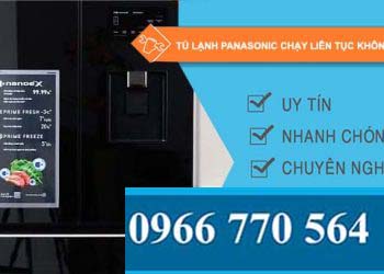 nguyên nhân tủ lạnh panasonic chạy liên tục không ngắt