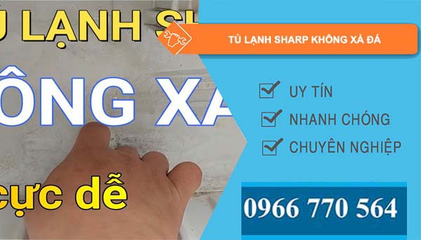 nguyên nhân tủ lạnh sharp không xả đá