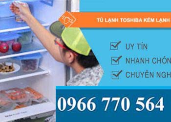 nguyên nhân tủ lạnh toshiba kém lạnh