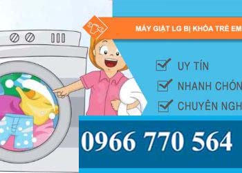 sửa máy giặt lg bị khóa trẻ em
