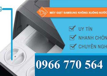 sửa máy giặt samsung không xuống nước xả vải