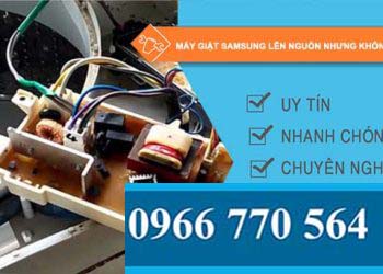 sửa máy giặt samsung lên nguồn nhưng không chạy