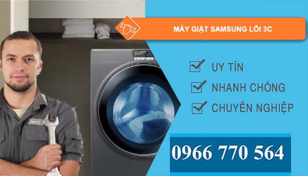 sửa máy giặt samsung lỗi 3c