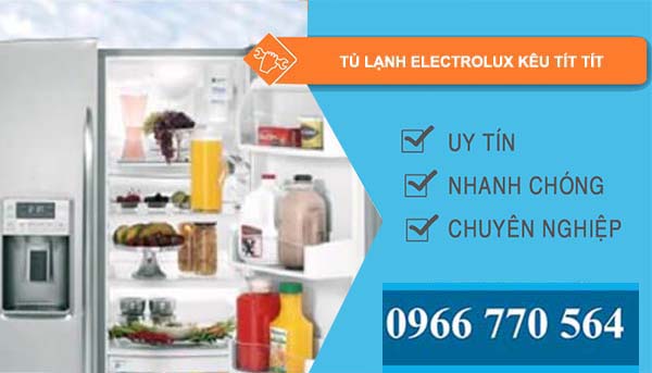sửa tủ lạnh electrolux kêu tít tít