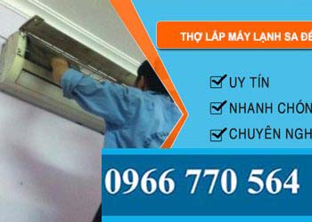 Tháo Lắp Máy Lạnh Sa Đéc