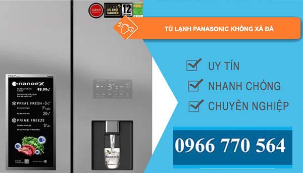 tủ lạnh panasonic không xả đá